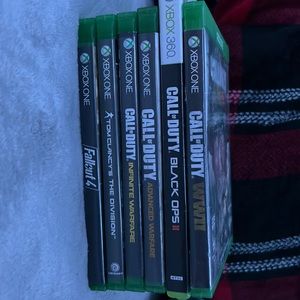 Xbox one games and one Xbox 360 game